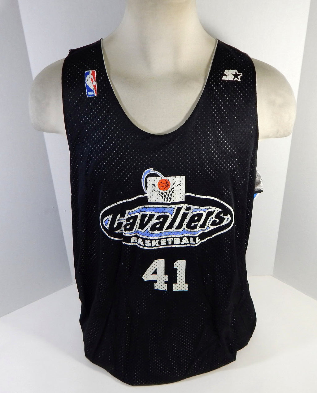 Cleveland Cavaliers #41 Game Issued Black White Practice Jersey 3XL 306