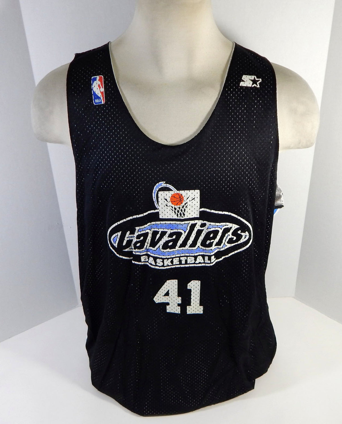 Cleveland Cavaliers #41 Game Issued Black White Practice Jersey 3XL 306