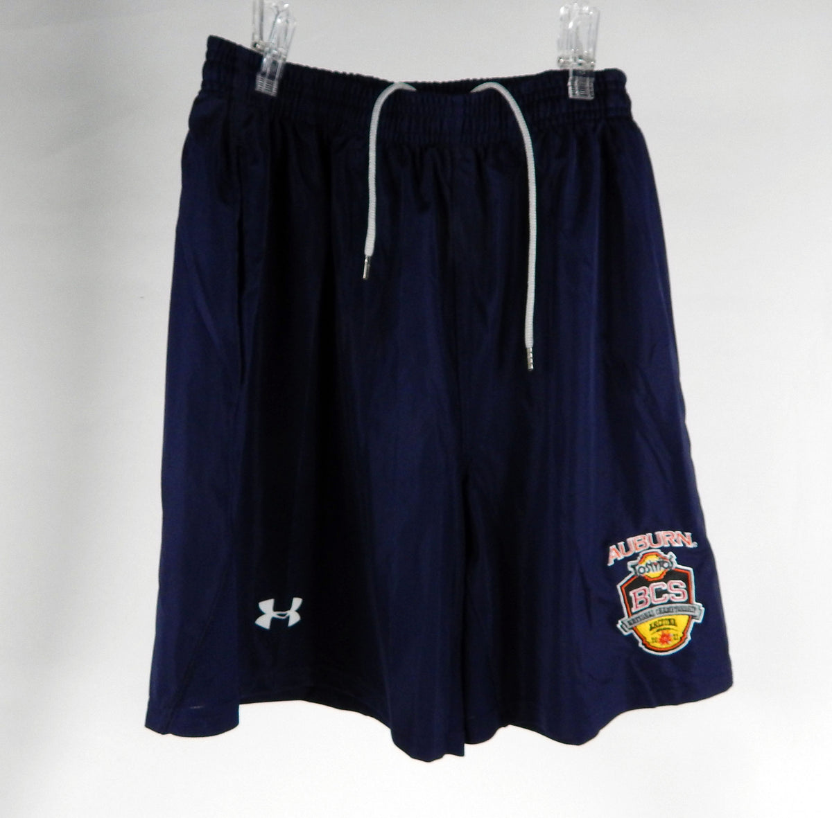 2011 Auburn Tigers Team Issued Navy Shorts BCS National Championship S DP68704