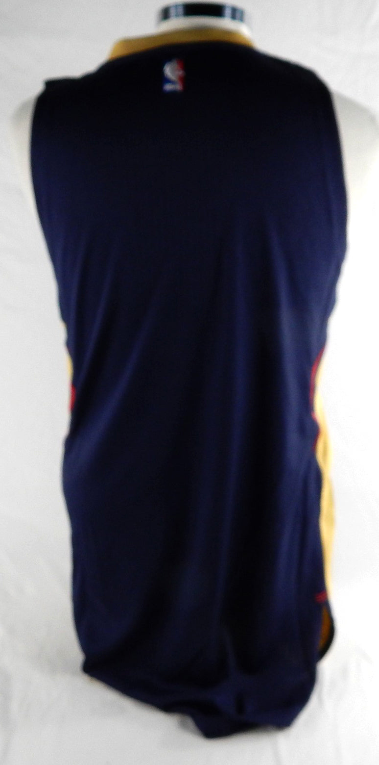 2015-16 New Orleans Pelicans Blank Game Issued Navy Jersey M 933 Pic2