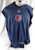 2008-09 Charlotte Bobcats Vladimir Radmanovic #10 Game Used Navy Tank Shirt 1