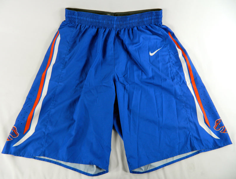 Boise State Broncos Team Issued Blue Nike Basketball Shorts Size XXL