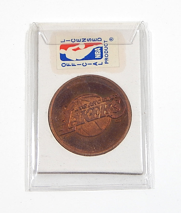 1986-87 Los Angeles Lakers NBA Commemorative Coin Medallion