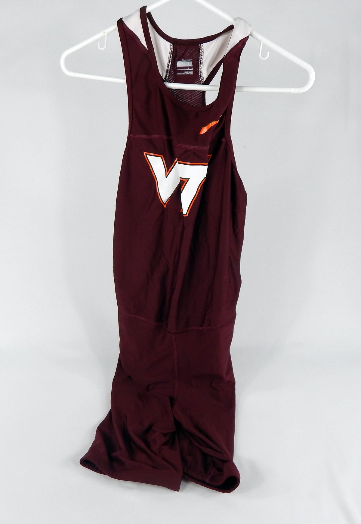 2009 Virginia Tech Hokies Game Issued Maroon Jersey Cross Country Track L 3