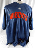 Charlotte Bobcats #14 Game Used Navy Shooting Shirt XL 093