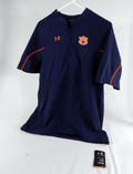 Auburn Tigers Team Issued Navy Pullover Shirt S DP68711
