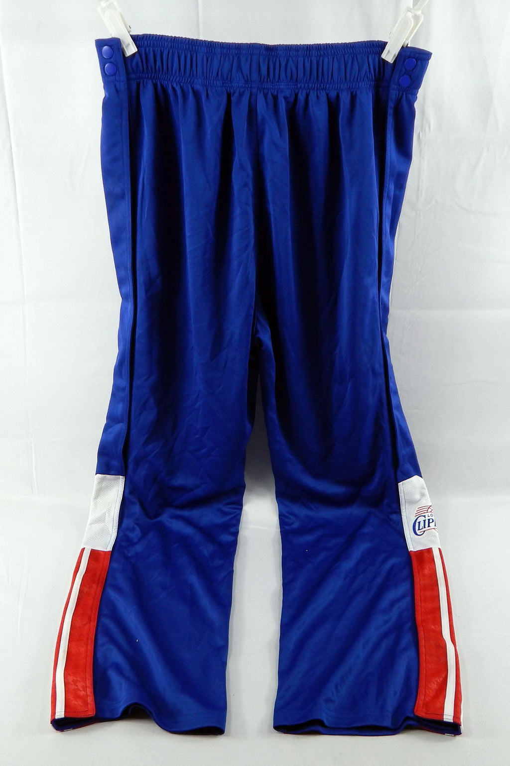 2006-07 Los Angeles Clippers Game Issued Blue Warm Up Pants XLT 550 Pic2