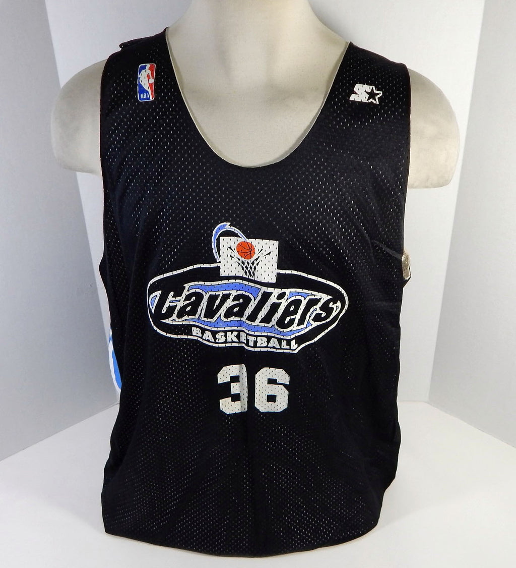 Cleveland Cavaliers #36 Game Issued Black White Practice Jersey 3XL 312