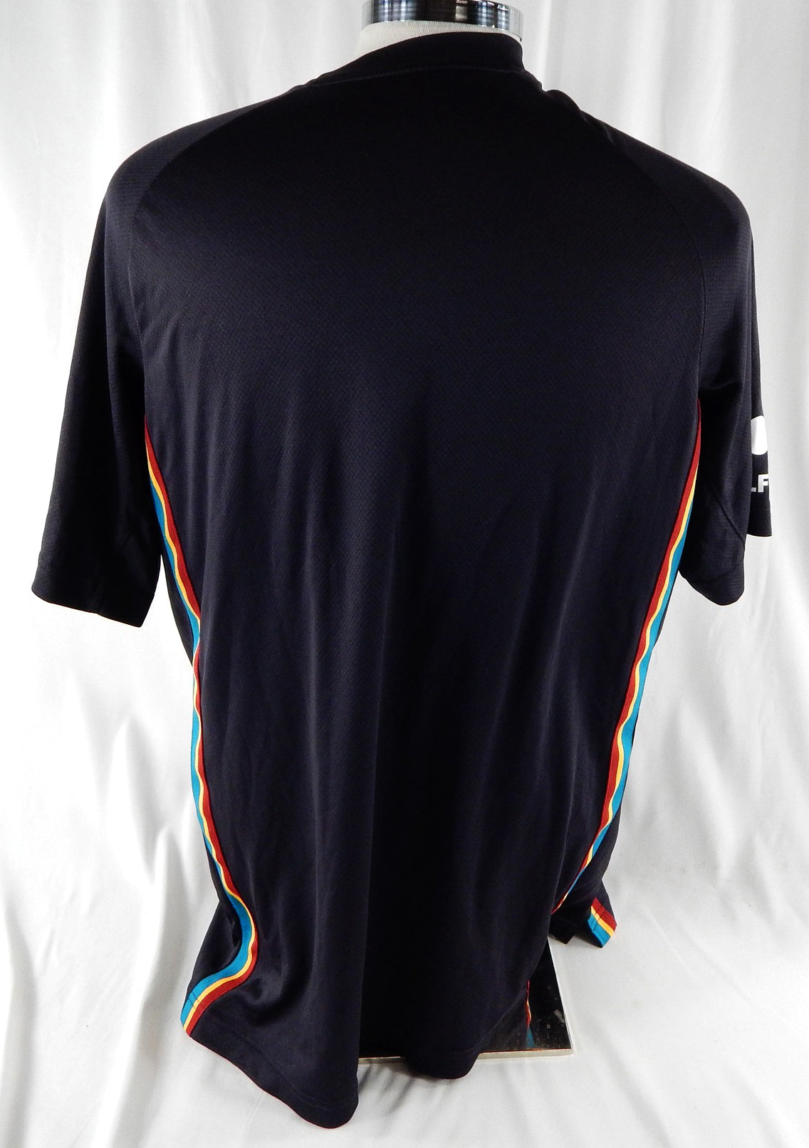 2025-26 Detroit Pistons Chaz Lanier #20 Game Used Black Shooting Shirt City L 2 Pic2