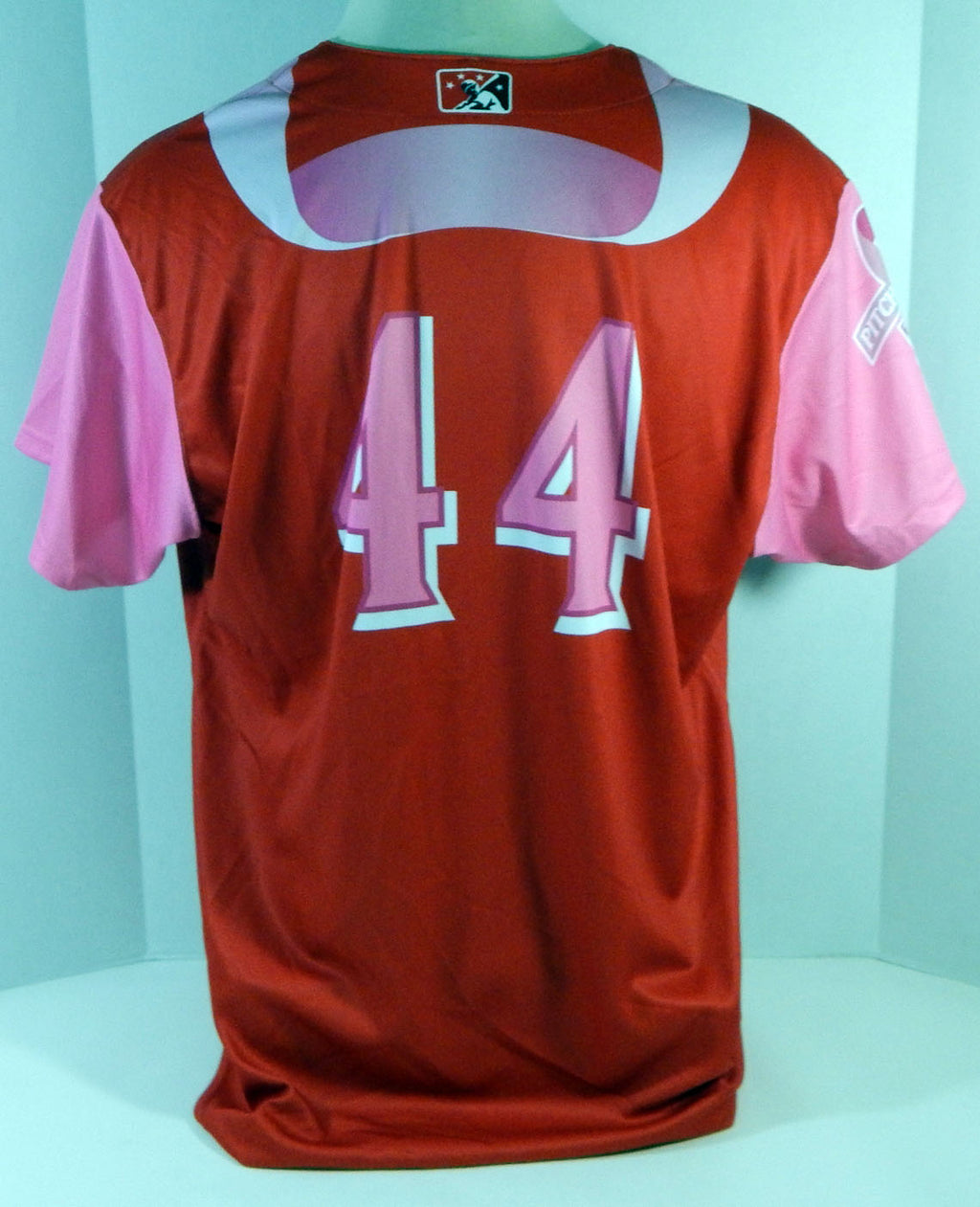 2017 Clearwater Threshers #44 Game Used Pink Jersey Pitch For Pink July 14th 202