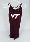2009 Virginia Tech Hokies Game Issued Maroon Jersey Cross Country Track M 029