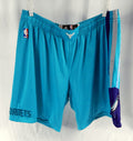 2014-15 Charlotte Hornets Al Jefferson #25 Game Used Teal Basketball Shorts 3XL