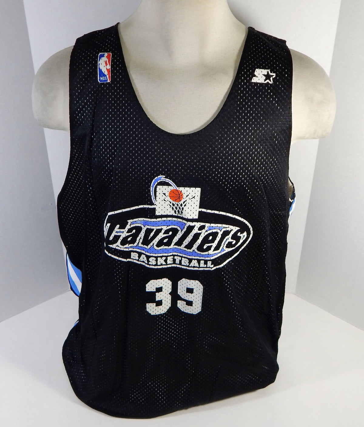 Cleveland Cavaliers #39 Game Issued Black White Practice Jersey 3XL 313