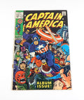 Captain America #112 Marvel 1969 Silver Comic FN- Red Skull Avengers Jack Kirby