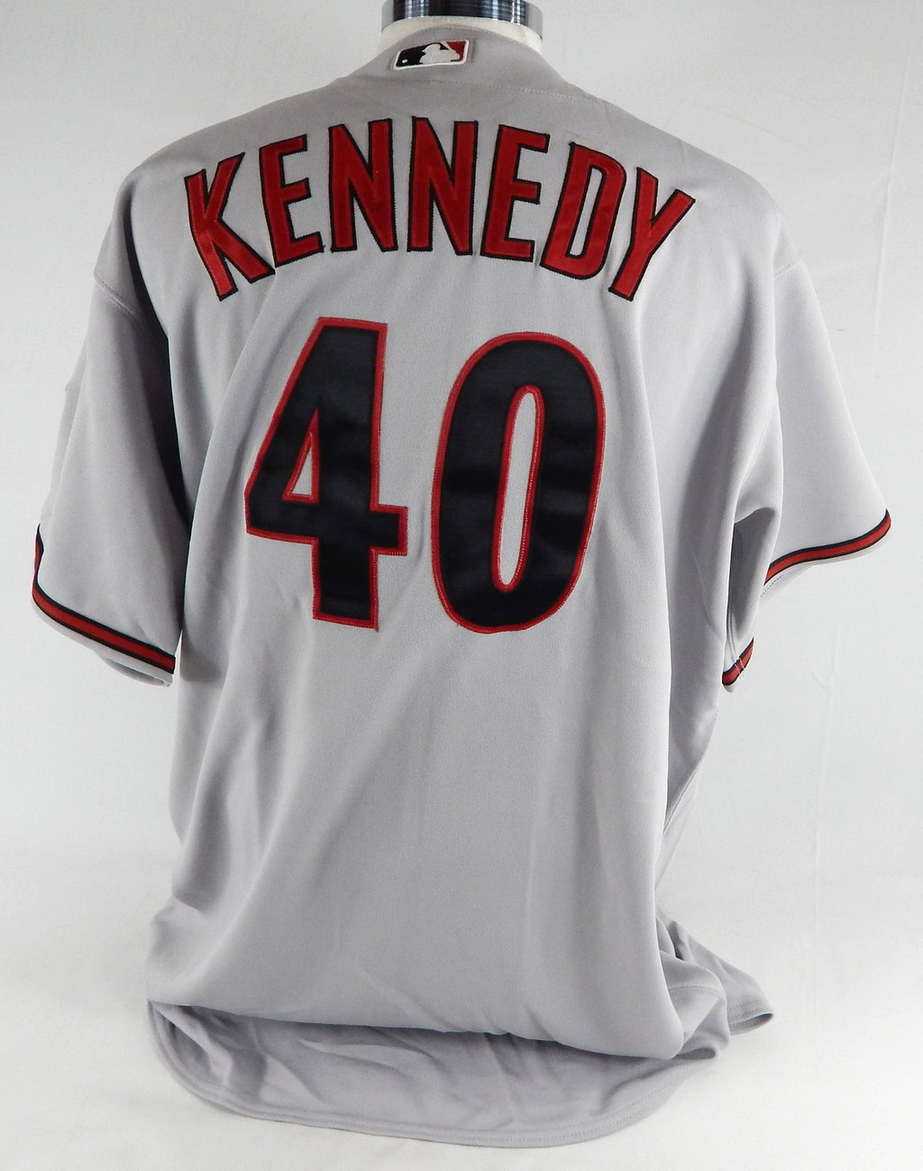 2007 Arizona Diamondbacks Joe Kennedy #40 Game Issued Grey Jersey 52 284 Pic2