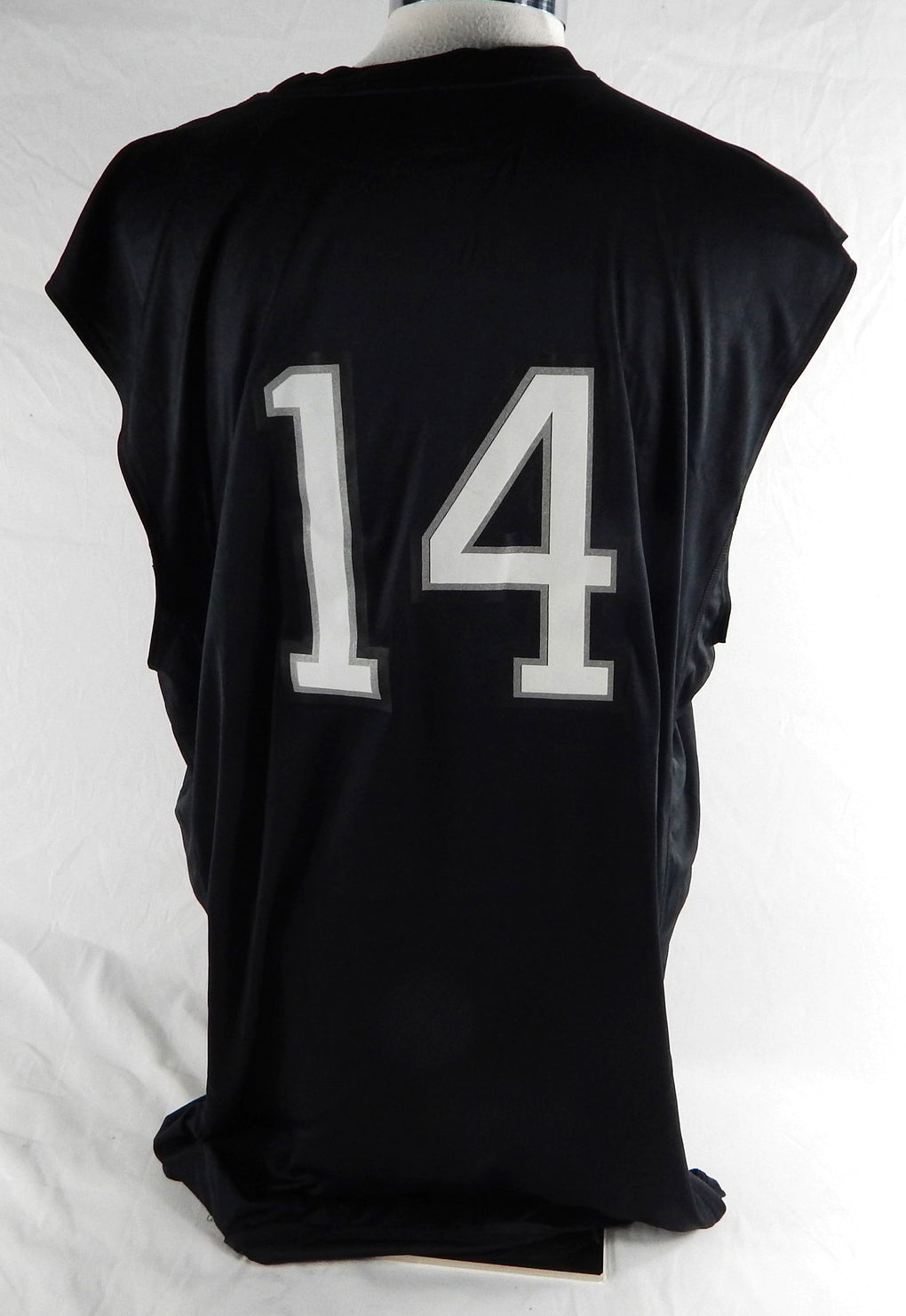 2006-07 Orlando Magic Jameer Nelson #14 Game Used Black Tank Top Shirt XL 943 Pic2