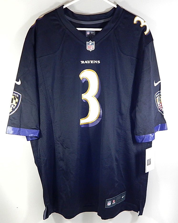 Odell Beckham Jr. #3 Baltimore Ravens Nike On Field NFL Jersey New Black XL