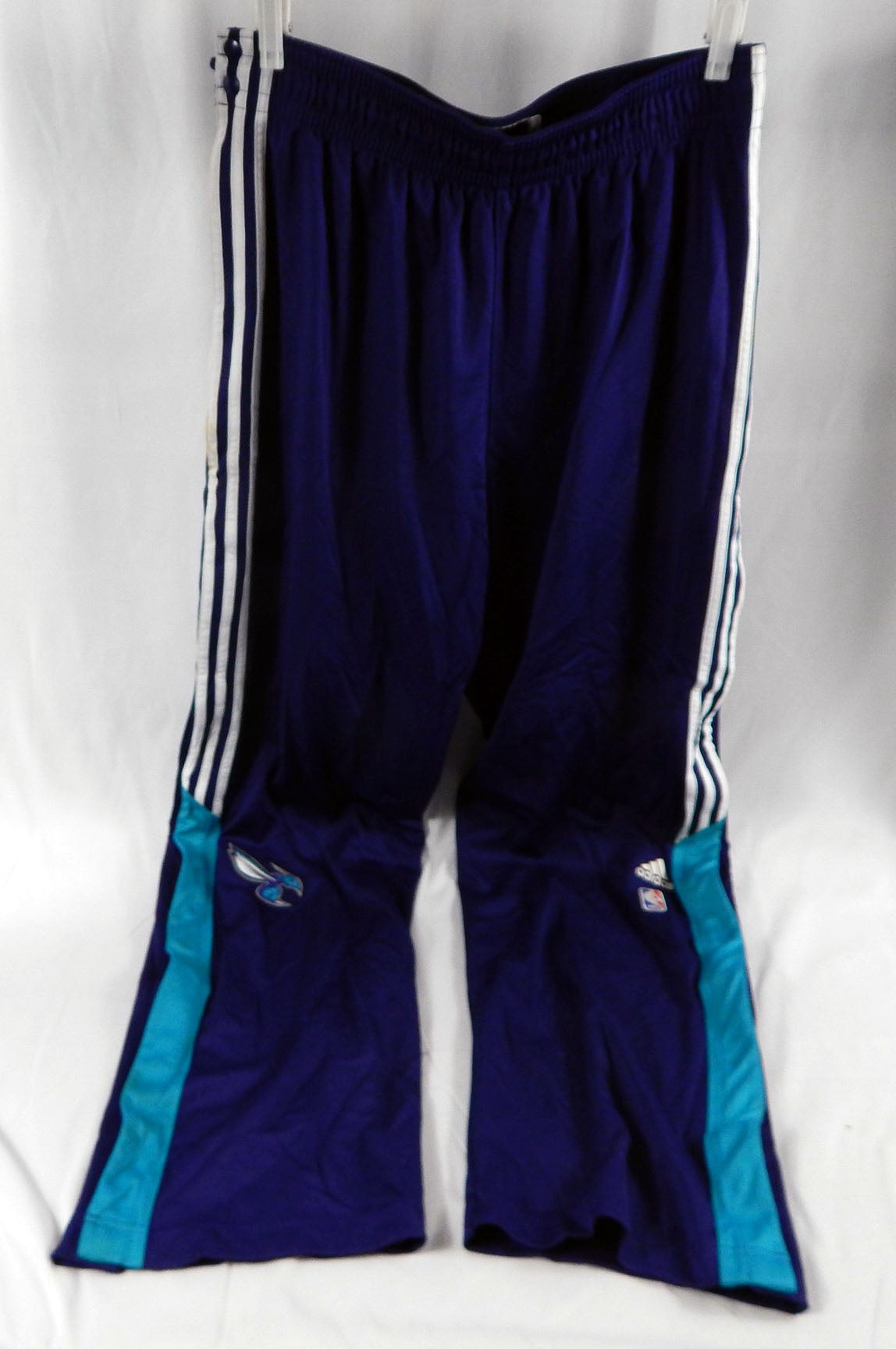 2014-15 Charlotte Hornets Noah Vonleh #11 Game Used Navy Warm Up Pants 2XL
