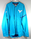Charlotte Hornets Adidas Team Issued Warm Up Practice Jacket New Teal 3XL +2"