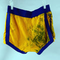 1980s Golden State Warriors #44 Game Used Yellow Shorts 36 761