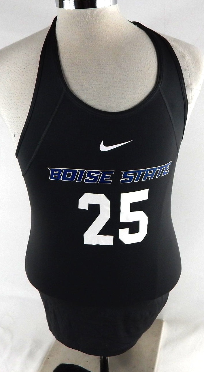 2017 Boise State Broncos #25 Game Used Black Jersey Beach Volleyball M 101