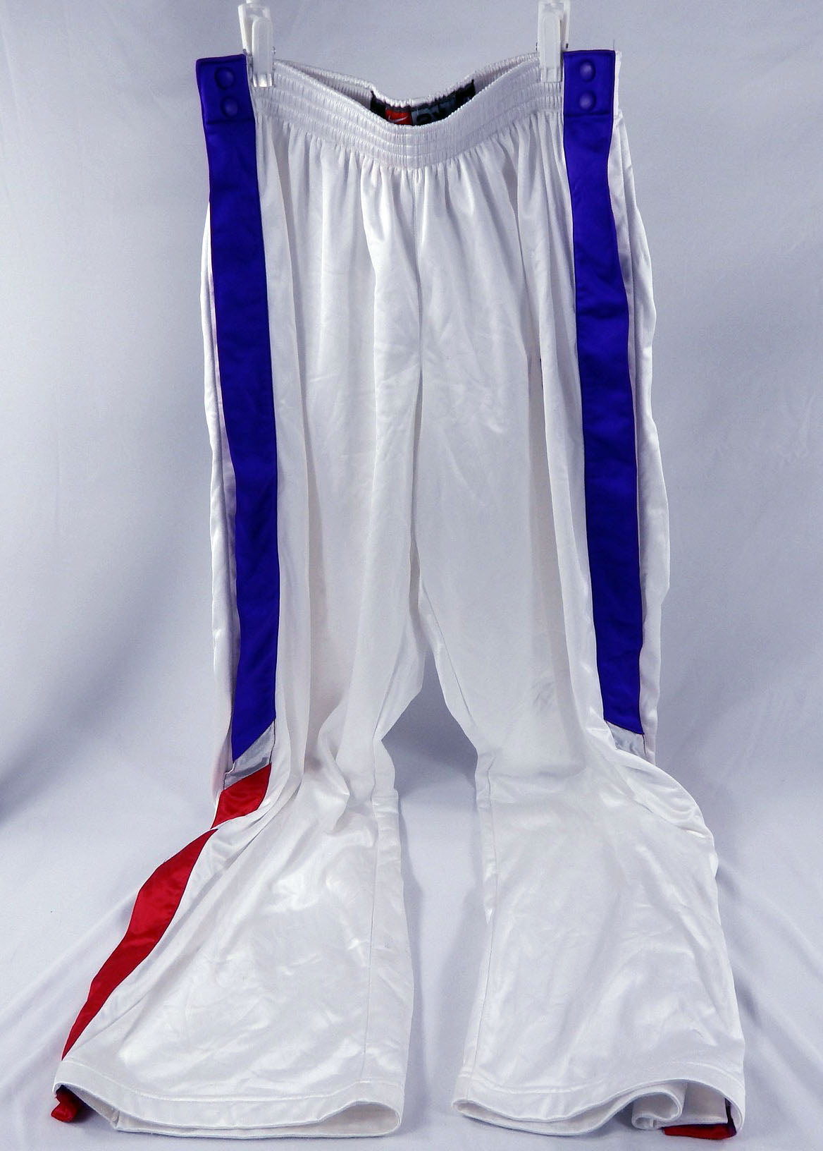 2000s Toronto Raptors #5 3 22 Game Used White Warm Up Pants 2XL 762