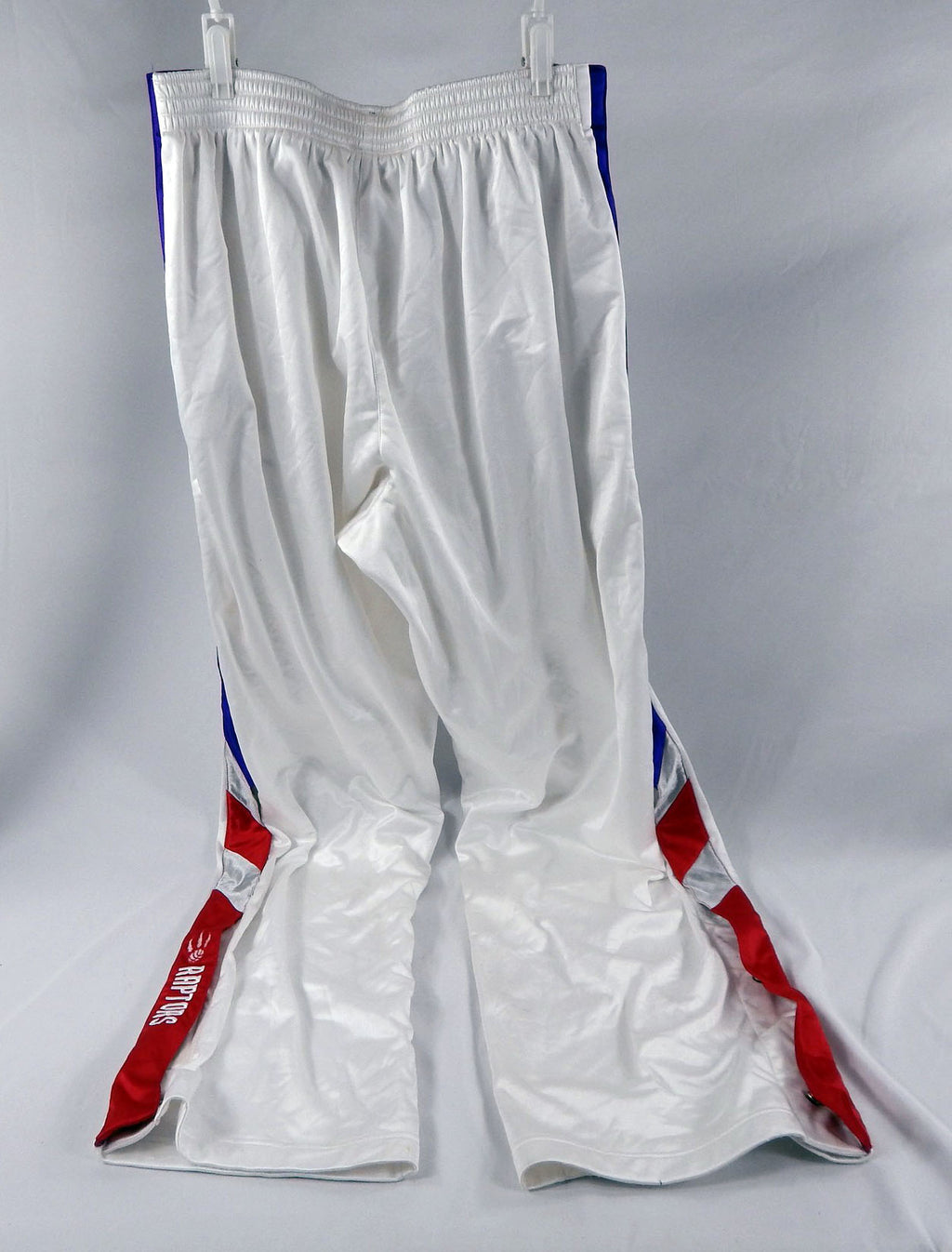 2000s Toronto Raptors #5 3 22 Game Used White Warm Up Pants 2XL 762 Pic2