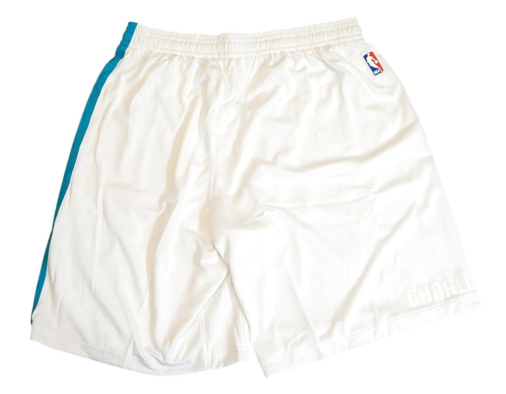 Charlotte Hornets Team Issued Adidas Basketball Shorts White New 2XL +2" Pic2