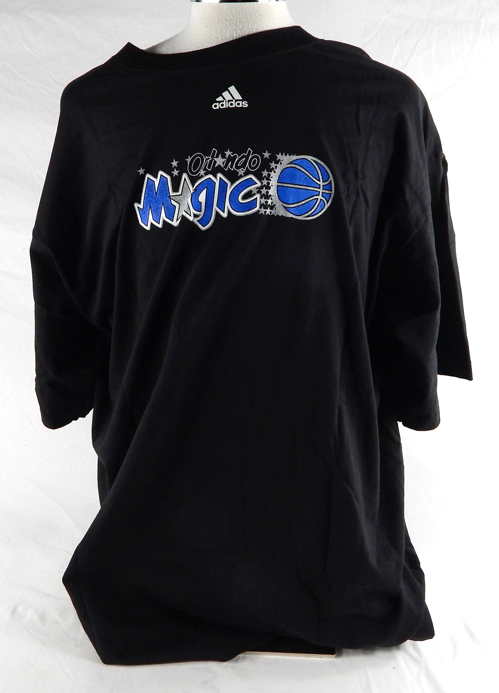 2000s Orlando Magic Dwight Howard #12 Game Used Black T-Shirt Throwback 4XL 947