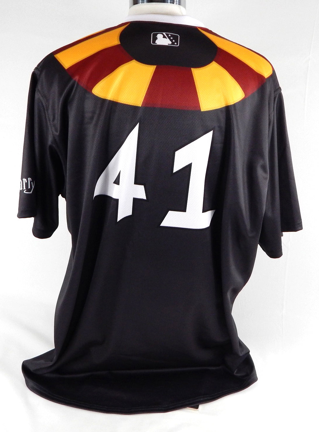 2025 Wisconsin Timber Rattlers #41 Game Used Black Jersey Harry Potter Gryffindo Pic2