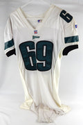 1990s Philadelphia Eagles #69 Game Issued White Jersey 50 212