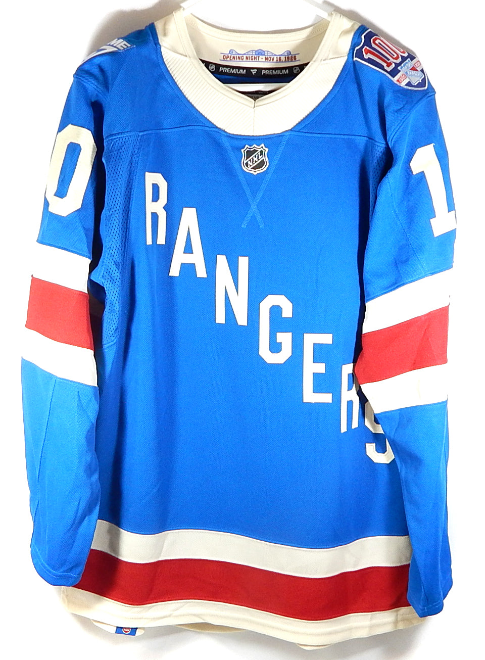 Artemi Panarin #10 1926 New York Rangers 100th Fanatics Game 7 Premium Jersey 46