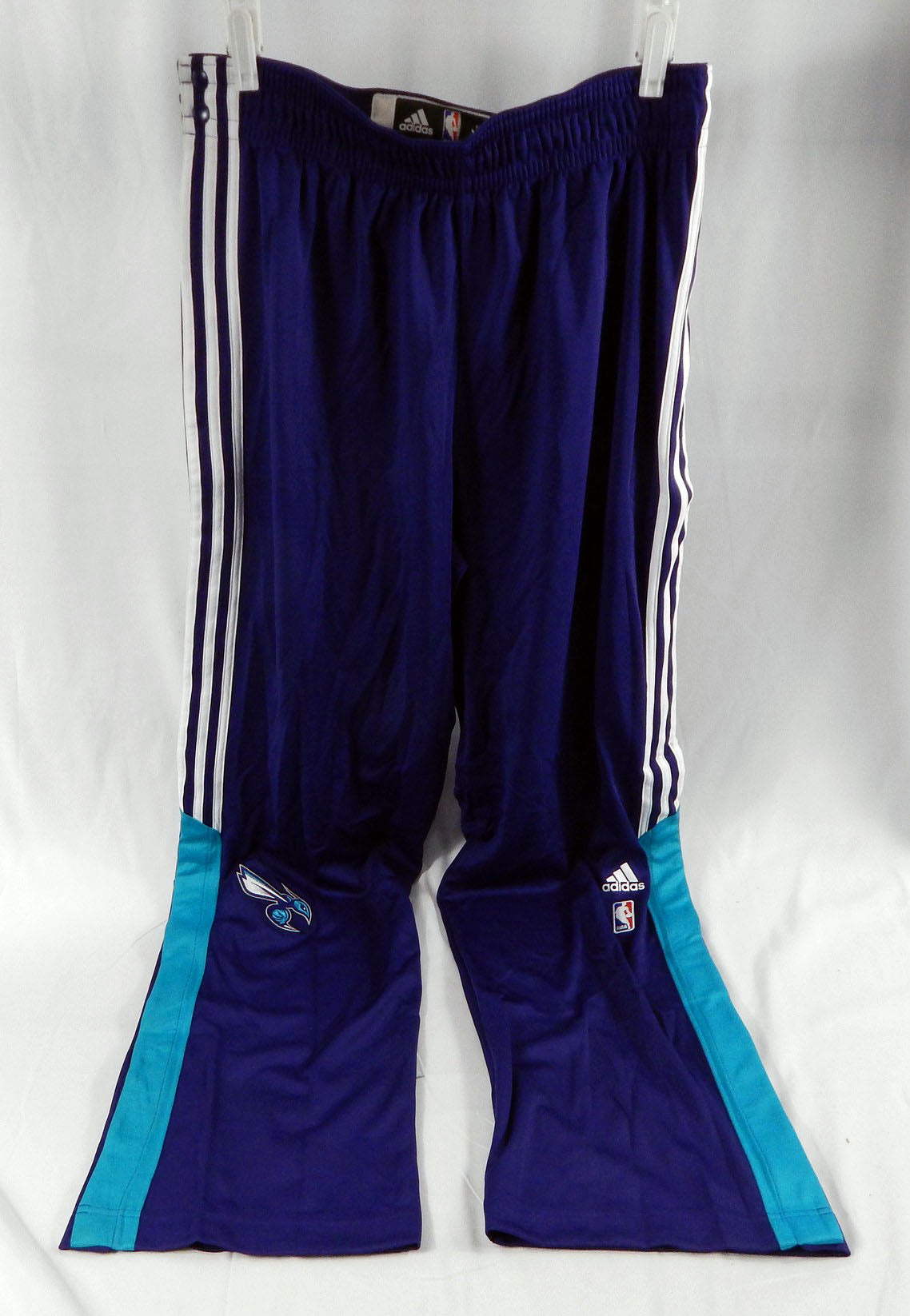 2014-15 Charlotte Hornets Lance Stephenson #1 Game Used Navy Warm Up Pants XL