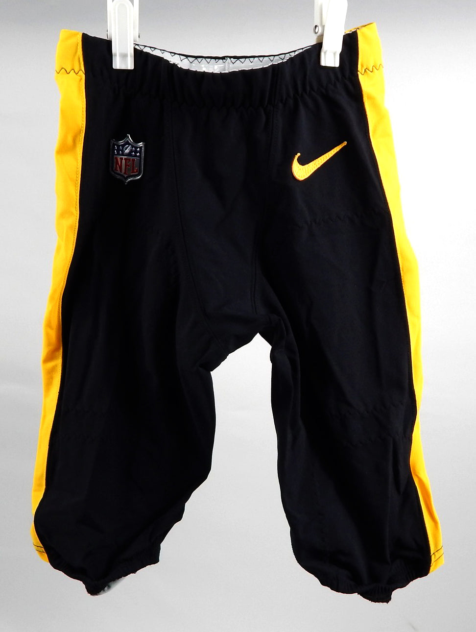2021 Pittsburgh Steelers #33 Game Issued Black Pants Color Rush 28 504