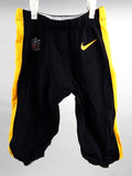 2021 Pittsburgh Steelers #33 Game Issued Black Pants Color Rush 28 504