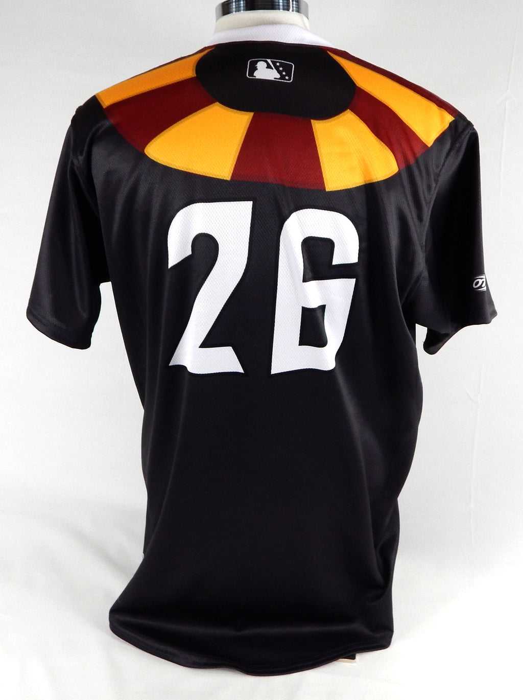 2025 Wisconsin Timber Rattlers Patricio Aquino #26 Game Used Black Jersey Pic2