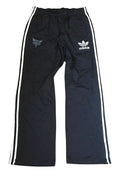 Charlotte Hornets Adidas 3 Stripe Team Issued Warm Up Pants Black L New