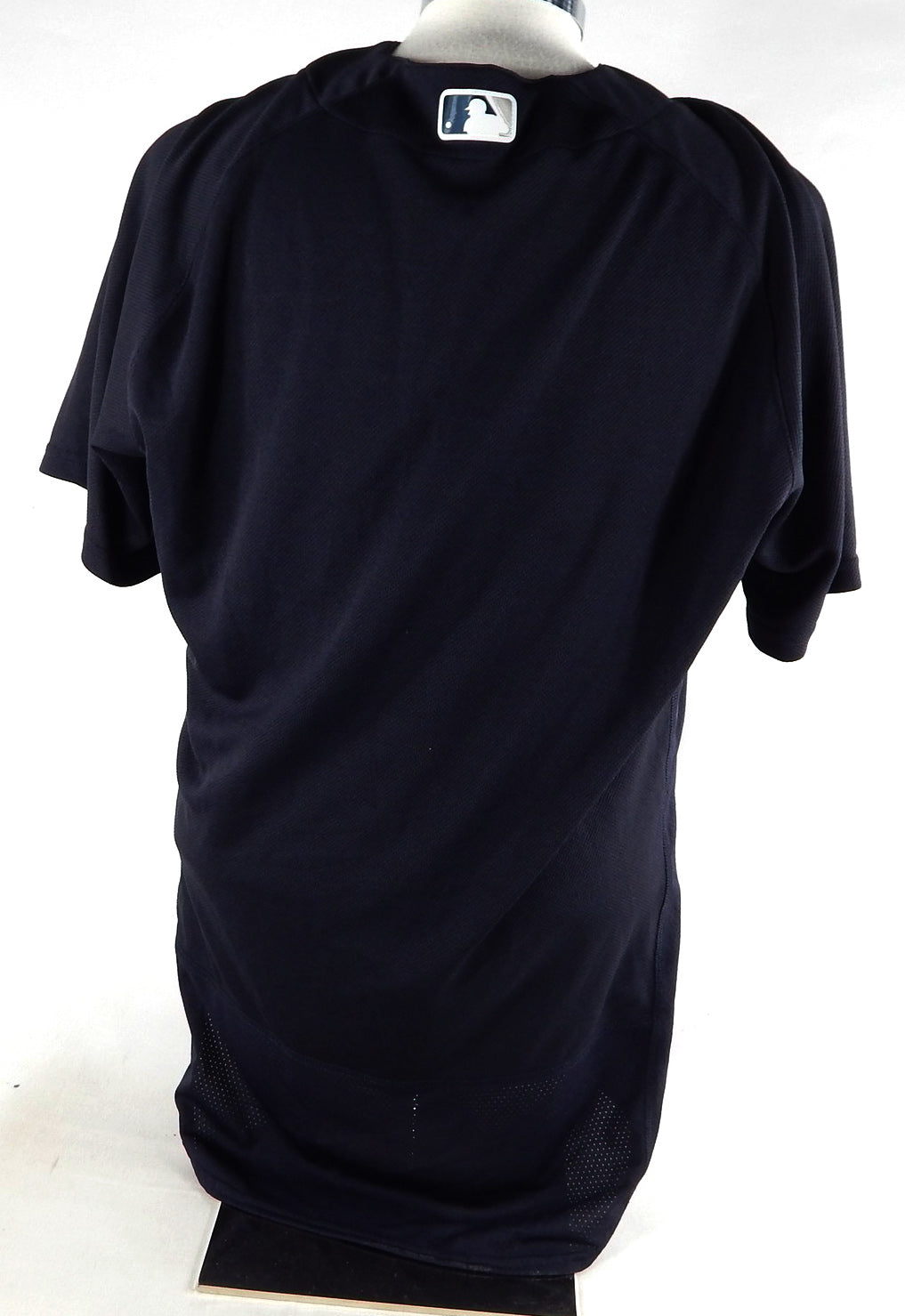 2021 New York Yankees Blank Game Issued Navy Jersey Batting Practice 46 577 Pic2