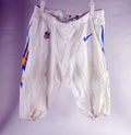 2022 Los Angeles Chargers Emeke Egbule #51 Game Used White Pants 36 DP75596