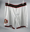 2000s Philadelphia 76ers Game Issued White Shorts 42 277