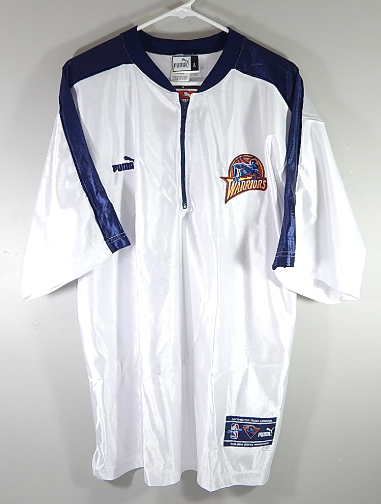 Golden State Warriors Puma Team Issued Warm Up Practice Shirt 3XL New