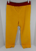 1980s IUPUI Metros #8 Game Used Yellow Pants Sand Knit M 507