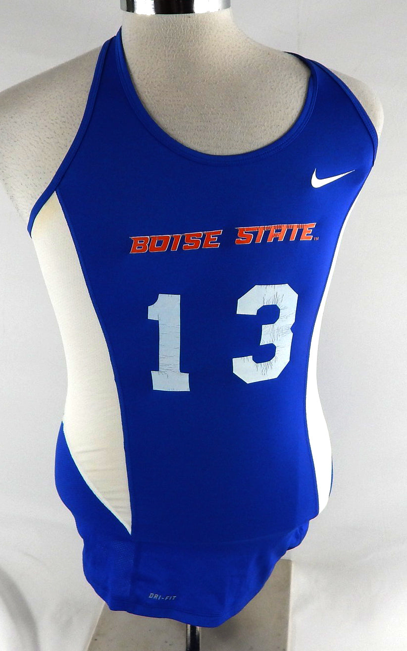 2017 Boise State Broncos #13 Game Used Blue Jersey Beach Volleyball M 115