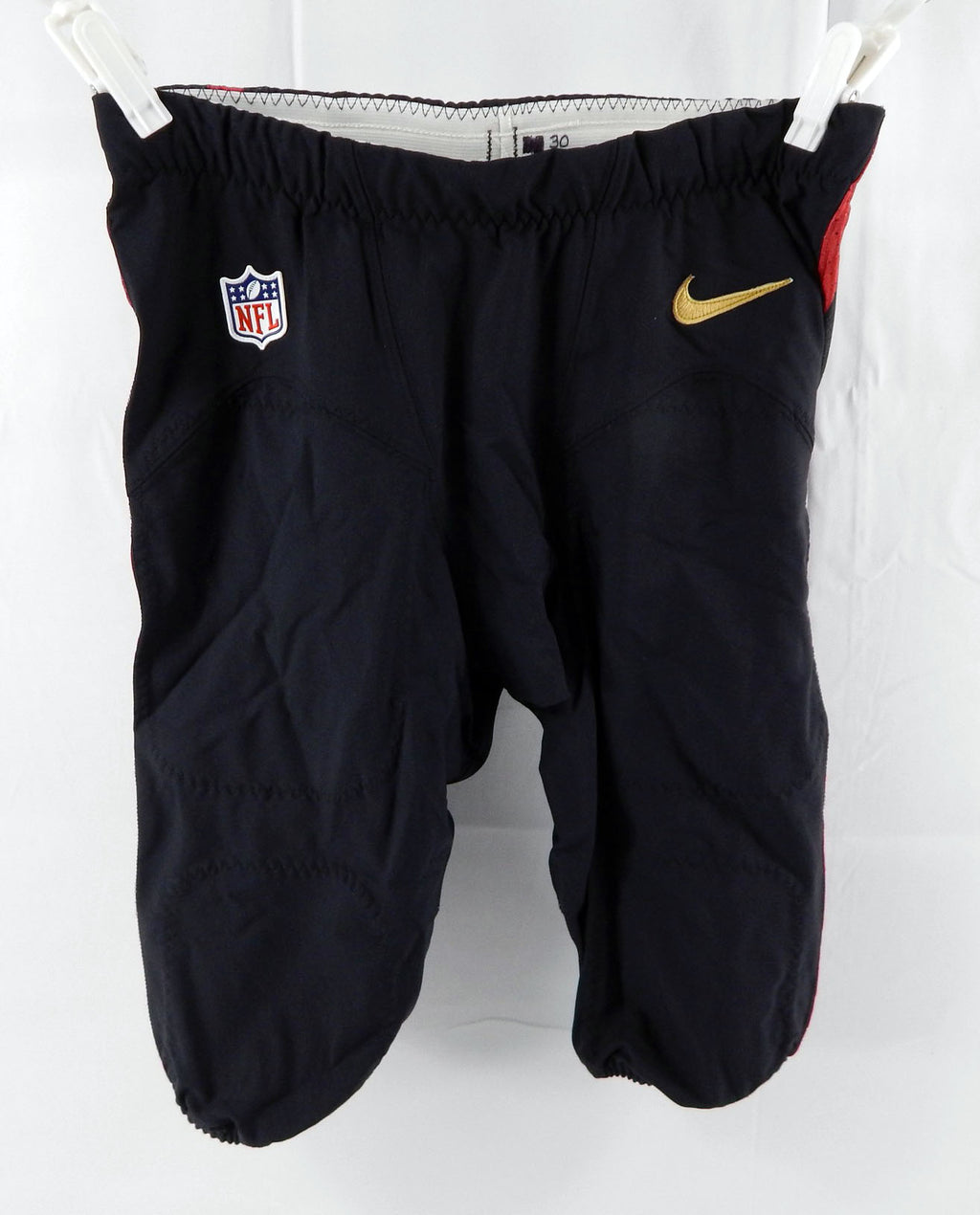 2016 San Francisco 49er Prince Charles Iworah #30 Game Used Black Pant ColorRush