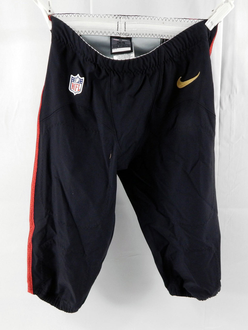 2016 San Francisco 49ers Game Issued Black Pants Color Rush 34 968