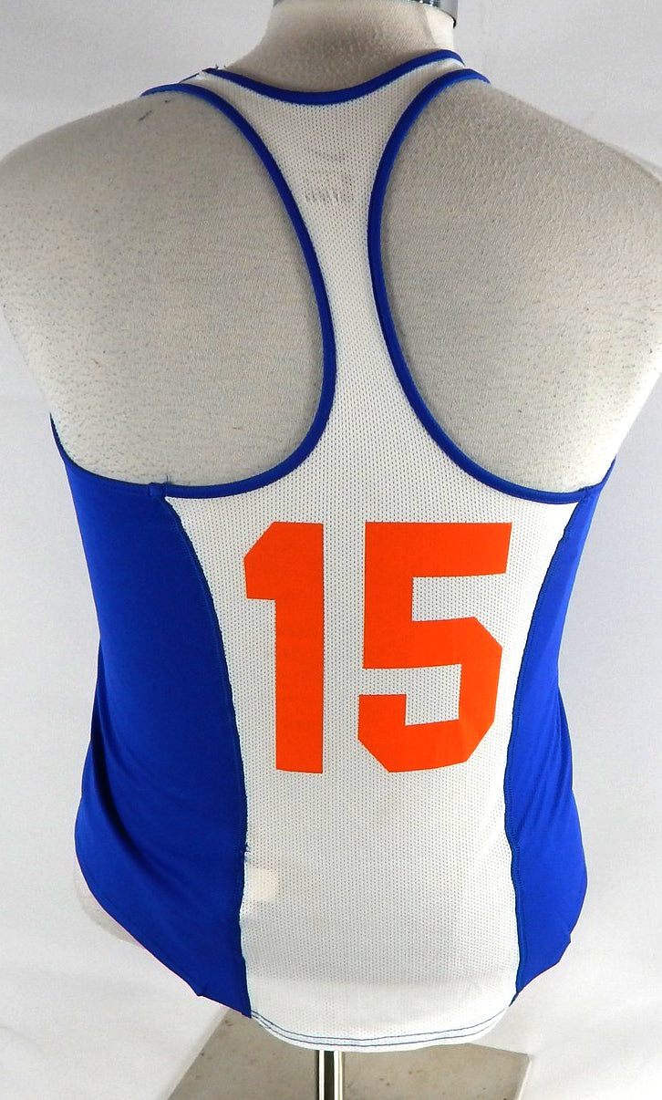 2018 Boise State Broncos #15 Game Used Blue Jersey 60 Patch Beach Volleyball S 6 Pic2
