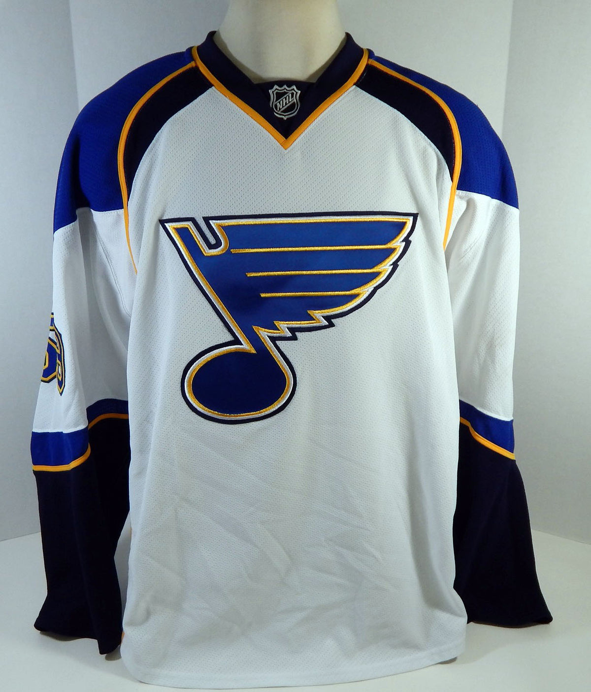 2008-09 St. Louis Blues Anthony Peluso #59 Game Used White Jersey DP12333 Pic2