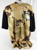 2006 Tri City Valley Cats #43 Game Used Brown Jersey Camo 50 773