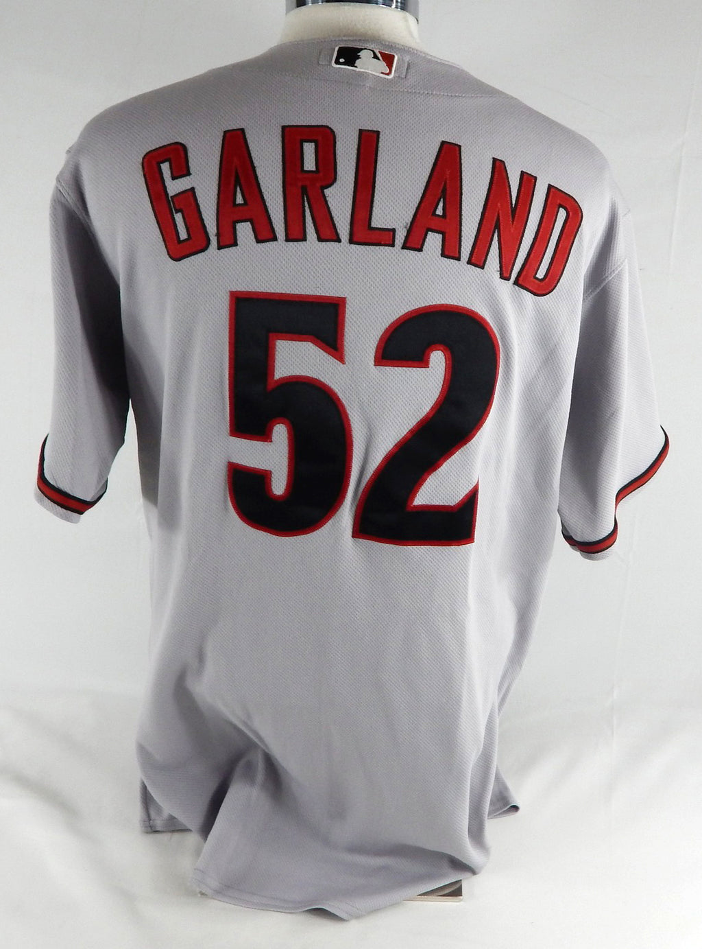 2009 Arizona Diamondbacks Jon Garland #52 Game Used Grey Jersey 48 DP107306 Pic2