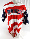 Rochester Red Wings #49 Game Used Signed American Flag Jersey 50 836
